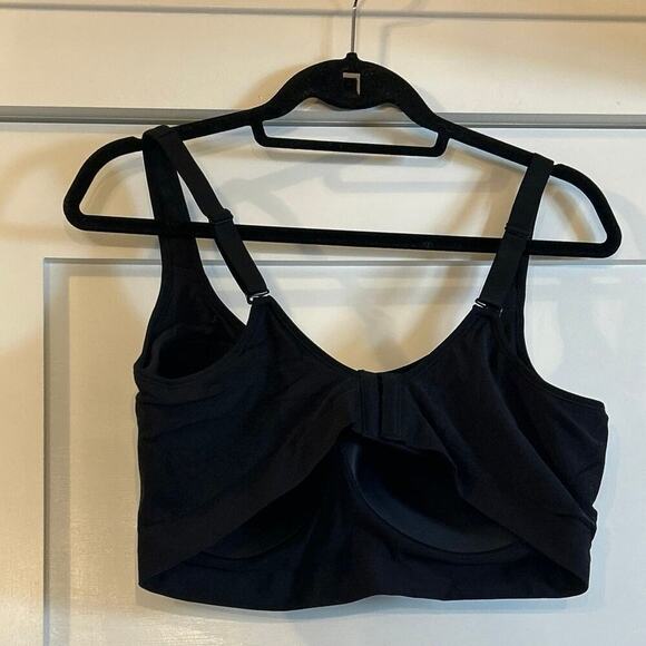 Truekind Everyday Comfort Straps Wireless Shaping Bra Black 3XL - Picture 3 of 6